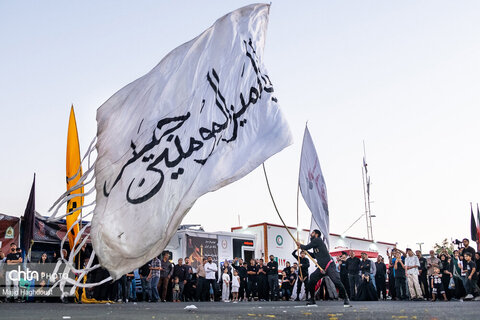 بازگشت زائران اربعین حسینی از مرز تمرچین