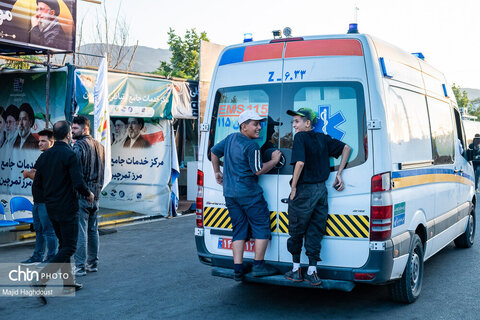 بازگشت زائران اربعین حسینی از مرز تمرچین