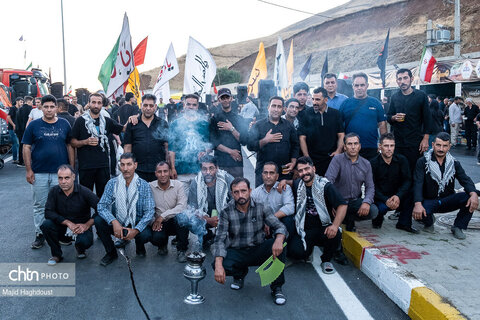 بازگشت زائران اربعین حسینی از مرز تمرچین