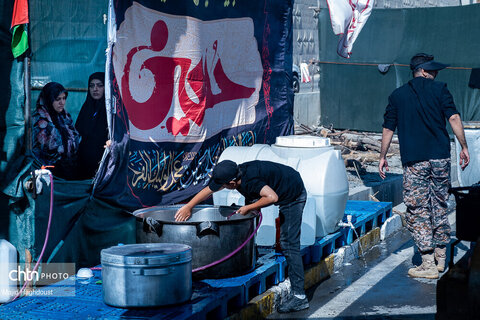 بازگشت زائران اربعین حسینی از مرز تمرچین