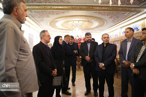 روایت تصویری از روز اول سفر معاون گردشگری کشور به خوزستان؛ از بررسی طرح‌های گردشگری تا خداقوت به خادمان اربعین