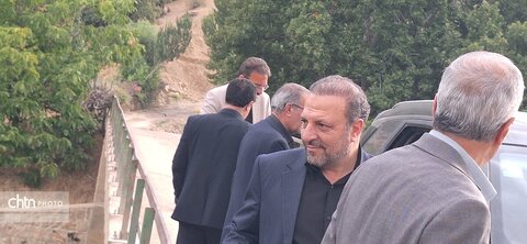 گزارش تصویری | بازدید میدانی استاندار از ظرفیت‌های گردشگری آبشار تنگ تامرادی