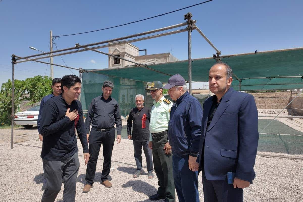 بررسی زیرساختهای خدمترسانی به زائران در قوچان توسط فرماندار