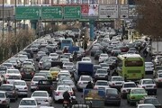 ترافیک سنگین در محورهای اصلی پایتخت