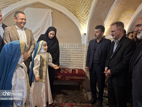آیین گشایش رسمی اولین هتل‌ سنتی دزفول باحضور معاون وزیر میراث‌فرهنگی