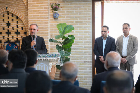 آیین گشایش رسمی اولین هتل‌ سنتی دزفول باحضور معاون وزیر میراث‌فرهنگی