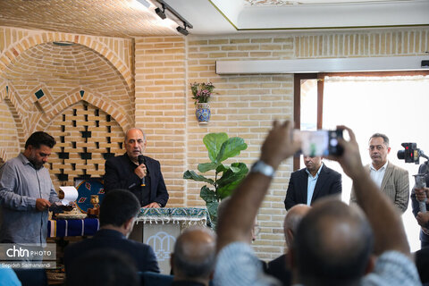 آیین گشایش رسمی اولین هتل‌ سنتی دزفول باحضور معاون وزیر میراث‌فرهنگی