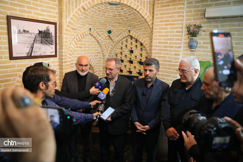 آیین گشایش رسمی اولین هتل‌ سنتی دزفول باحضور معاون وزیر میراث‌فرهنگی