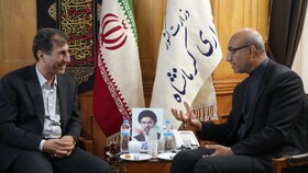 دیدار فرمانده یگان حفاظت میراث‌فرهنگی کشور با استاندار کرمانشاه