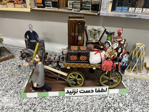 ماکت های آثار تاریخی استان زنجان هنر دستان استاد نورانی