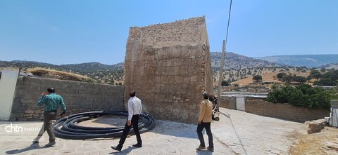 گزارش تصویری|بازدید میدانی مدیرکل میراث فرهنگی کهگیلویه و بویراحمد از قلعه المور