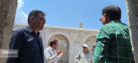 گزارش تصویری|بازدید میدانی مدیرکل میراث فرهنگی کهگیلویه و بویراحمد از قلعه المور