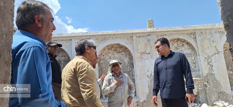 گزارش تصویری|بازدید میدانی مدیرکل میراث فرهنگی کهگیلویه و بویراحمد از قلعه المور