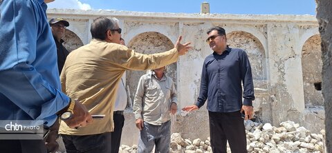 گزارش تصویری|بازدید میدانی مدیرکل میراث فرهنگی کهگیلویه و بویراحمد از قلعه المور