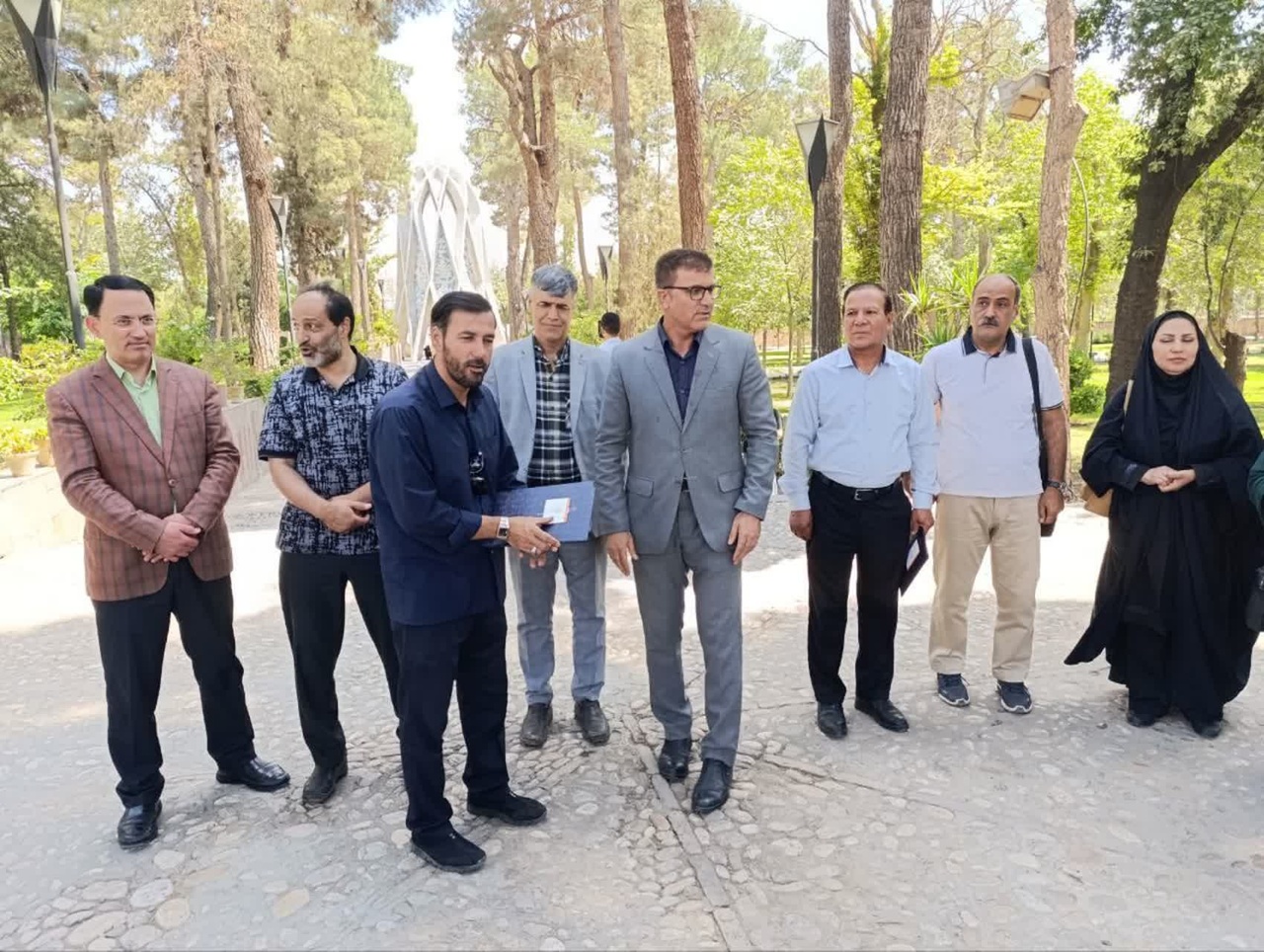 تجلیل از خبرنگاران شهرستان نیشابور در باغ خیام