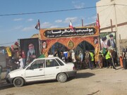 نظارت میدانی بر خدمت‌رسانی به زائران پیاده در مسیر چناران به مشهد