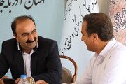 دیدار مدیر مجتمع رفاهی خورشیدی بناب با مدیرکل میراث فرهنگی استان آذربایجان شرقی