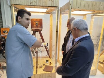بازدید مدیران اقتصادی گلستان از موزه عکاسخانه گرگان