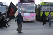 خدمت‌رسانی رایگان اتوبوسرانی مشهد به بیش از ۲۴۷ هزار زائر در جاده‌های منتهی به مشهد