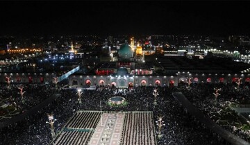 خطبه‌خوانی شب شهادت امام رضا (ع)؛ زمزمه سوگواری در کنار خورشید