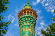 مناره مسجد ملک بن عباس در بندرلنگه