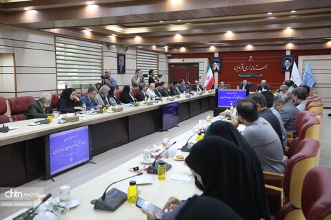 نخستین نشست شورای راهبردی میراث‌فرهنگی، گردشگری و صنایع‌دستی استان قزوین با حضور جمعی از مدیران ارشد وزارت میراث‌فرهنگی