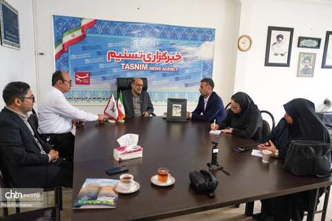 حضور مدیرکل میراث‌فرهنگی، گردشگری و صنایع‌دستی استان اردبیل در دفاتر خبرگزاری‌ها