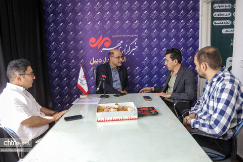 حضور مدیرکل میراث‌فرهنگی، گردشگری و صنایع‌دستی استان اردبیل در دفاتر خبرگزاری‌ها
