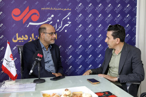 حضور مدیرکل میراث‌فرهنگی، گردشگری و صنایع‌دستی استان اردبیل در دفاتر خبرگزاری‌ها