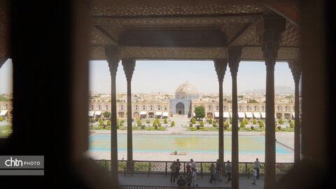کاخ عالی قاپو اصفهان، همچنان زیبا و پابرجا