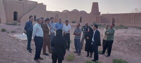 بازدید رئیس سازمان جهاد کشاورزی کرمان از ظرفیت‌های گردشگری روستای جهانی شفیع‌آباد