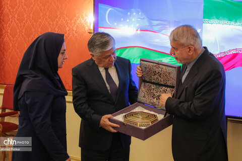 دیدار قائم‌مقام وزیر امور خارجه ازبکستان با وزیر میراث‌فرهنگی،گردشگری و صنایع‌دستی