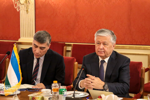 دیدار قائم‌مقام وزیر امور خارجه ازبکستان با وزیر میراث‌فرهنگی،گردشگری و صنایع‌دستی