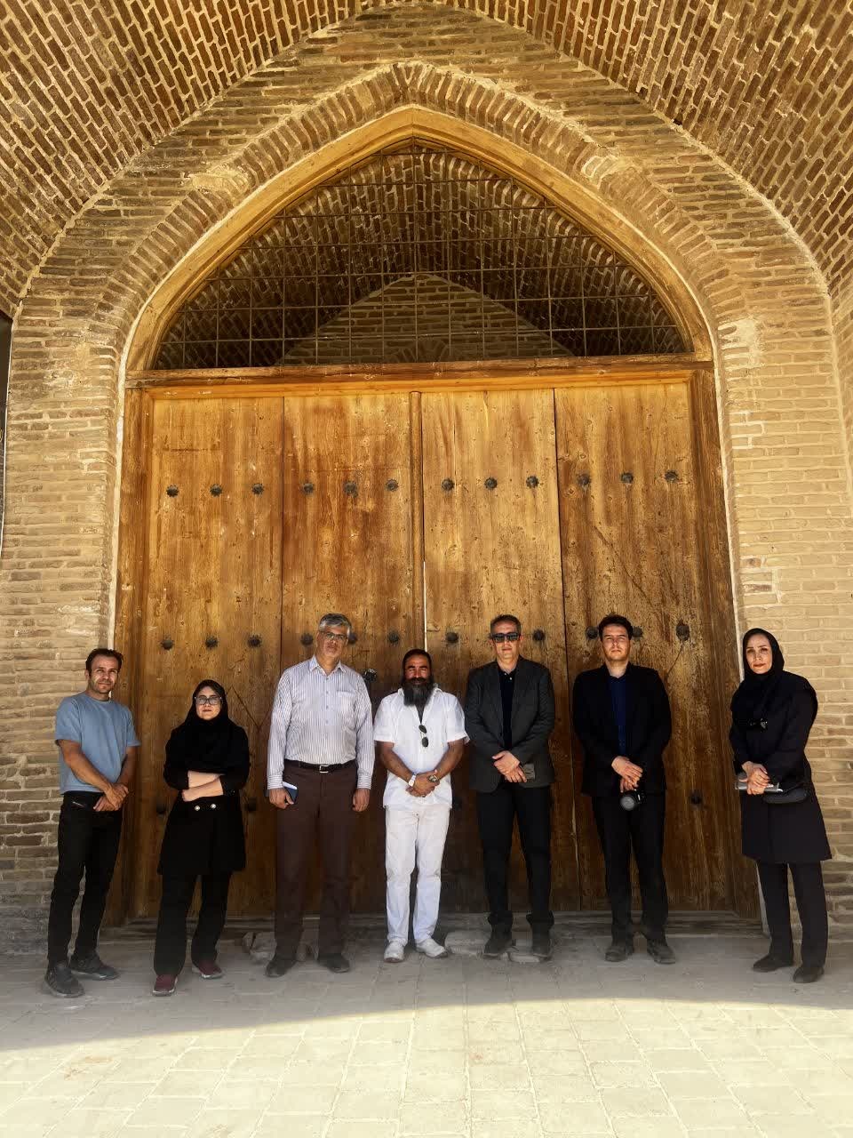 بازدید فصلی از کاروانسراهای جهانی همدان با تأکید بر پایش حفاظتی و مدیریت پایدار