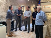 بازدید فرمانده یگان حفاظت میراث‌فرهنگی استان تهران از نمایشگاه خوشنویسی رباط کریم