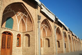کاروانسرای خانات بنای دوره ناصرالدین شاه در مرکز شهر تهران
