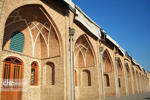 کاروانسرای خانات بنای دوره ناصرالدین شاه در مرکز شهر تهران