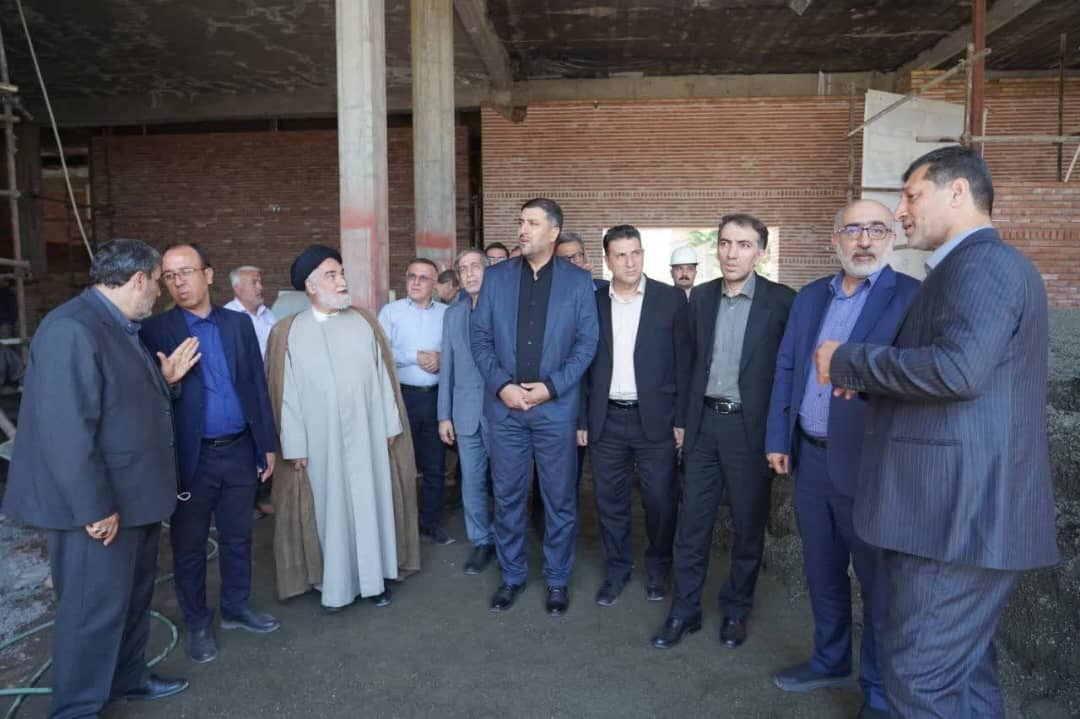هیئت اعزامی وزارت میراث‌فرهنگی از پروژه شمس تبریزی خوی بازدید کرد