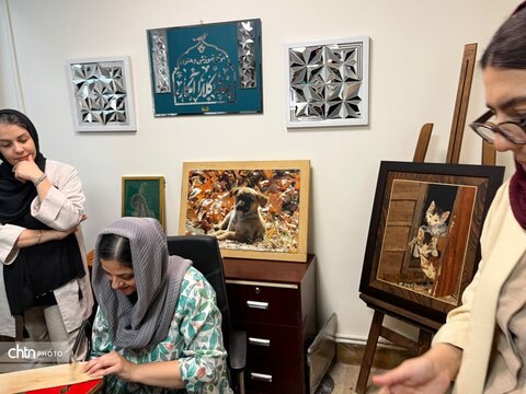 معرق‌کاری؛ هنر کنار هم نشاندن رنگ و نقش