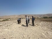 وضعیت تپه پیش‌ازتاریخ «برتش» در روستای بهده پارسیان بررسی شد