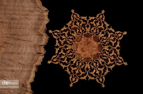 کارگاه منبت کاری در البرز