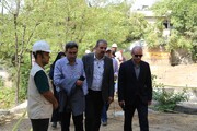 بازدید نمایندگان دفتر مدیریت عملکرد وزارت میراث‌فرهنگی از پروژه استحکام‌بخشی صاحبقرانیه