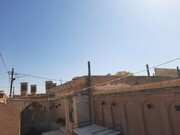 سقف شیروانی حسینیه حضرت ابوالفضل (ع) فهادان برداشته شد
