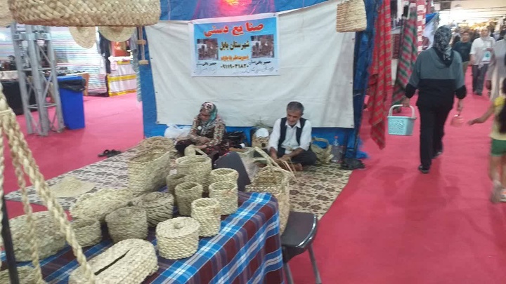 حضور ۵ هنرمند صنایع‌دستی مازندران در هجدهمین نمایشگاه سراسری صنایع‌دستی همدان