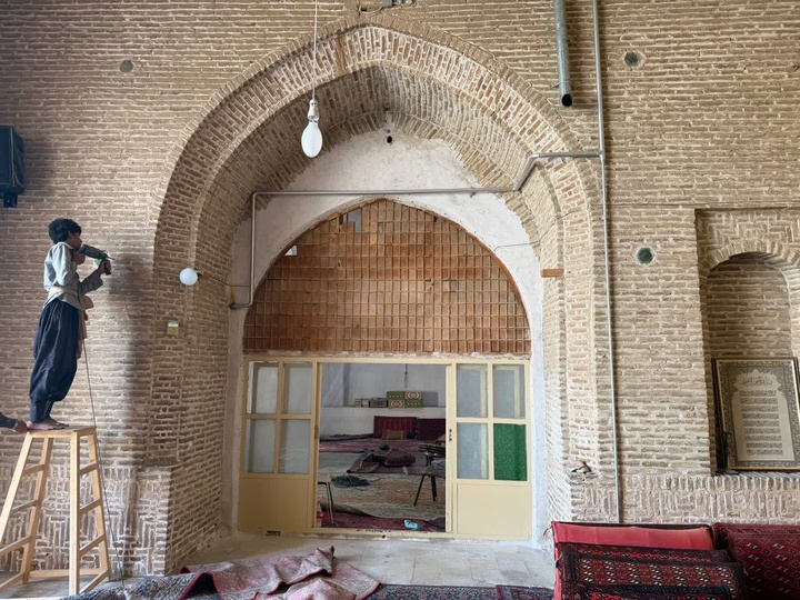 آغاز عملیات تخصصی مقابله با آفات بیولوژیک در مسجد تاریخی شیخ علی‌اکبر شاهرود
