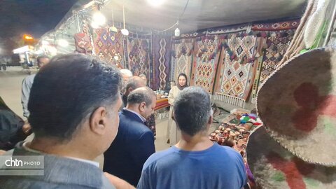 گزارش تصویری از بازدید استاندار کهگیلویه و بویراحمد از ویترین هنر و اصالت دیار زاگرس