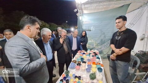 گزارش تصویری از بازدید استاندار کهگیلویه و بویراحمد از ویترین هنر و اصالت دیار زاگرس