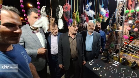 گزارش تصویری از بازدید استاندار کهگیلویه و بویراحمد از ویترین هنر و اصالت دیار زاگرس
