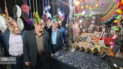 گزارش تصویری از بازدید استاندار کهگیلویه و بویراحمد از ویترین هنر و اصالت دیار زاگرس