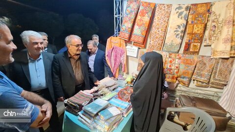 گزارش تصویری از بازدید استاندار کهگیلویه و بویراحمد از ویترین هنر و اصالت دیار زاگرس